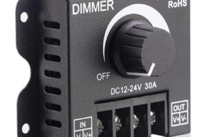 Dimmer voor LED strip draaiknop